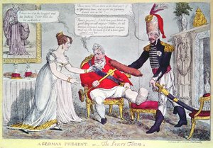 Saksalainen lahja tai rakastajan merkki, 1816